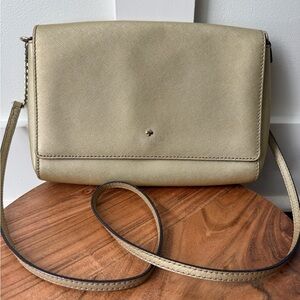 Kate Spade Gold Crossbody Bag